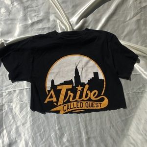 tribe called quest crop shirt